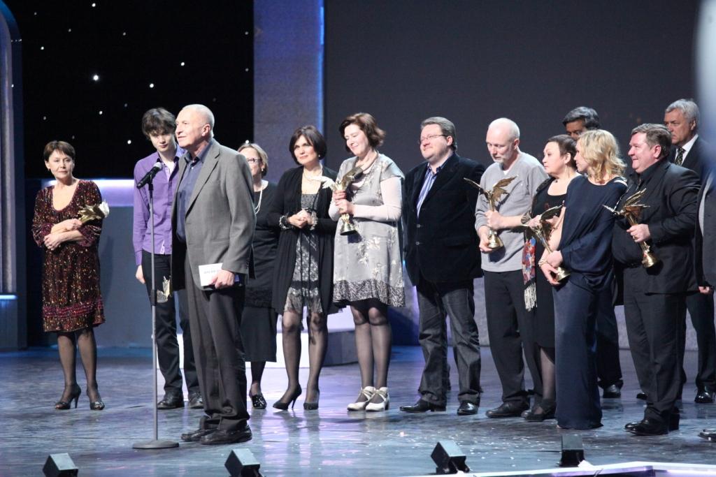 Премия "Ника 2011". Съемочная группа фильма &laquo;Жила-была одна баба&raquo; 