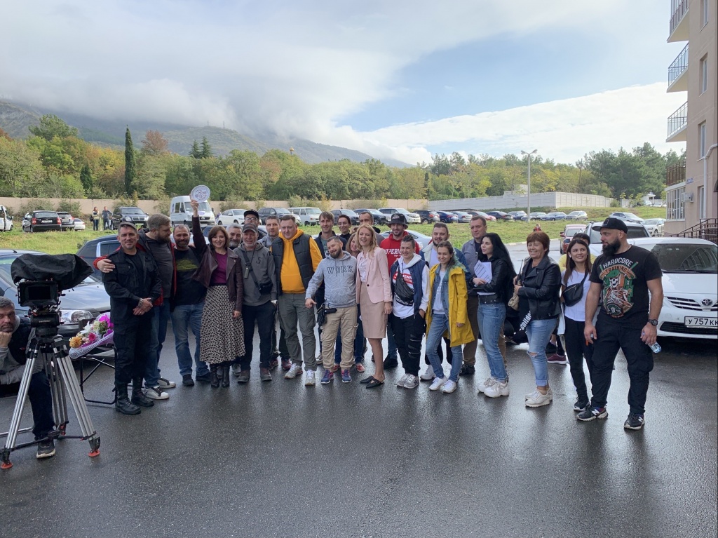 на съемках 6 сезона сериала Ищейка