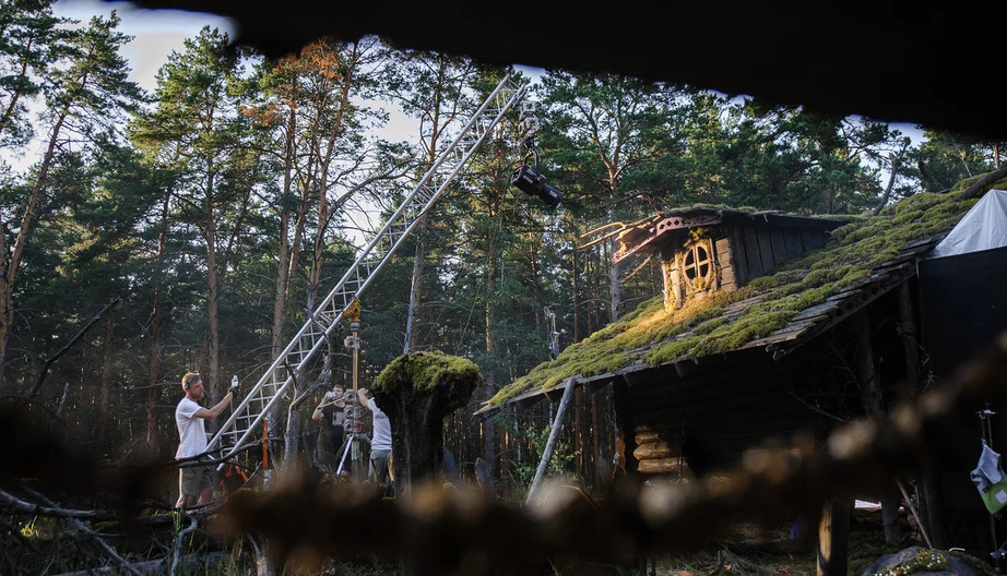 Съемки фильма Лукоморье