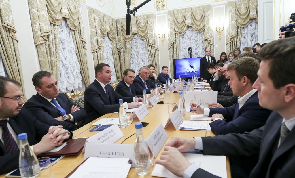 заседание Попечительского совета киностудии Ленфильм