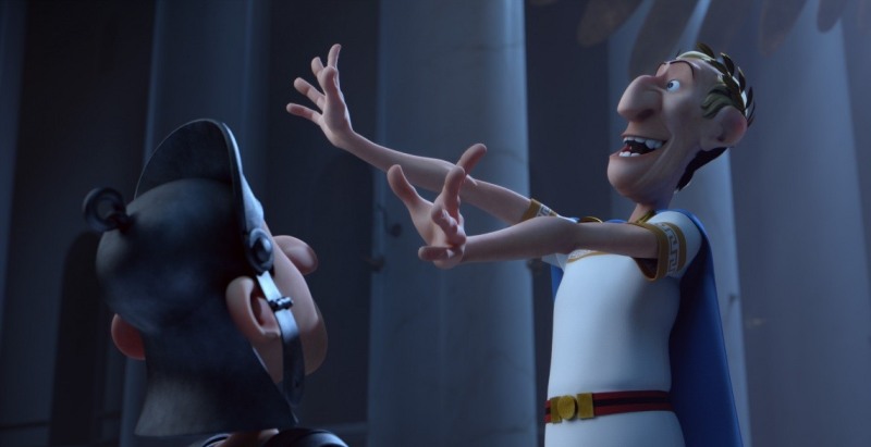 кадр из анимационного фильма "Астерикс: Земля богов"