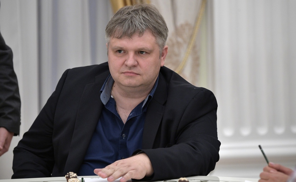 встреча президента России Владимира Путина с представителями крупнейших отечественных анимационных студий, продюсер Вадим Сотсков