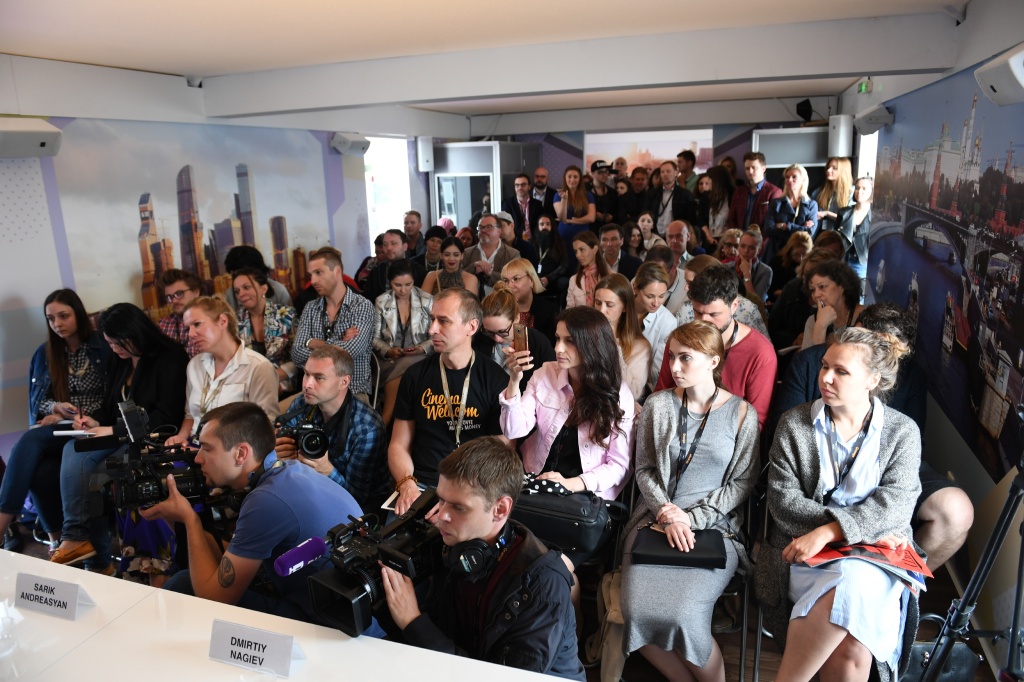 Российский павильон, шоукейс компании Большое кино, презентация фильма Непрощенный