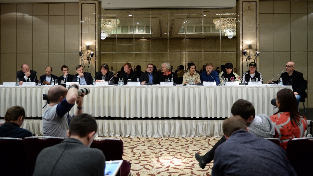 пресс-конференция фильма "Вий 2: Путешествие в Китай 3D"