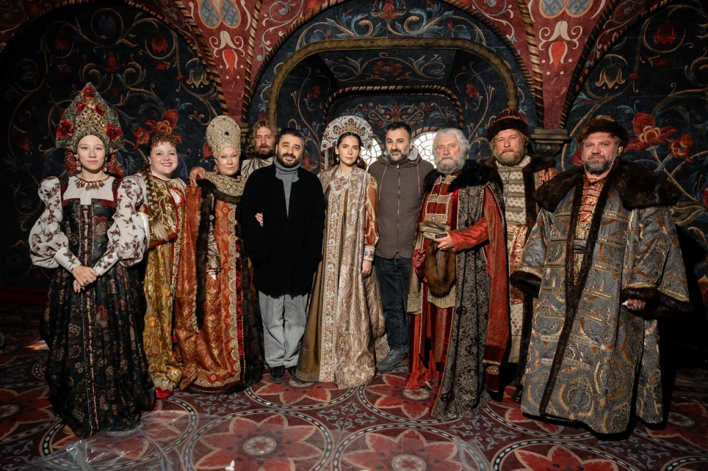 Съемки фильма Сказка о царе Салтане