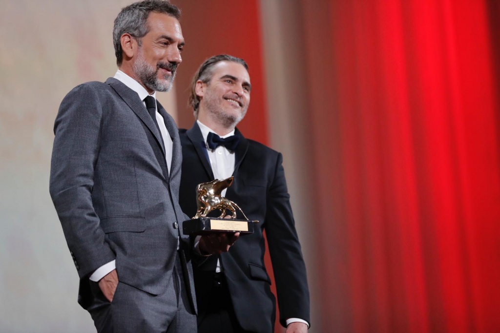 Венеция 2019, Тодд Филлипс и Хоакин Феникс, приз за лучший фильм