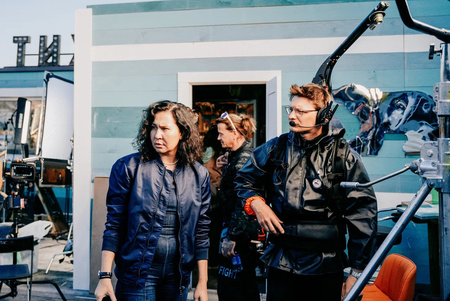 Съемки фильма Большая волна