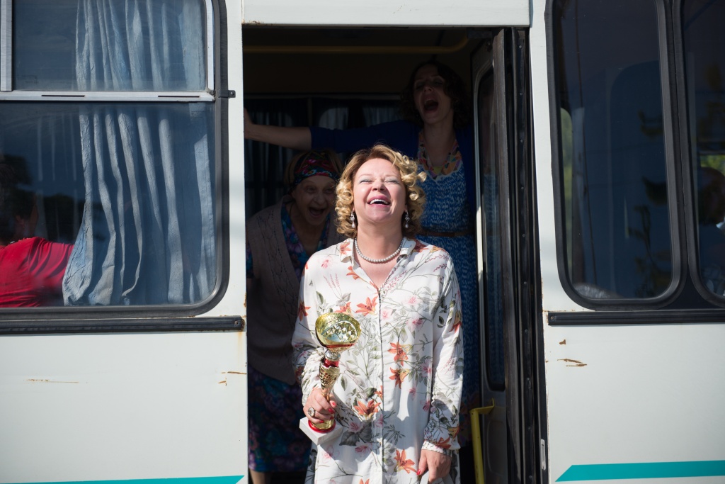 Съемки сериала «Соседи»