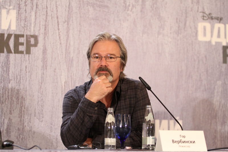 пресс-конференция фильма "Одинокий рейнджер", Гор Вербински