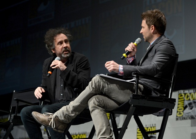 Comic-Con 2012, презентация фильма "Франкенвини", режиссер Тим Бертон