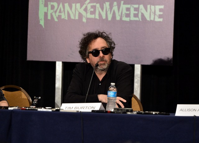 Comic-Con 2012, презентация фильма "Франкенвини", режиссер Тим Бертон