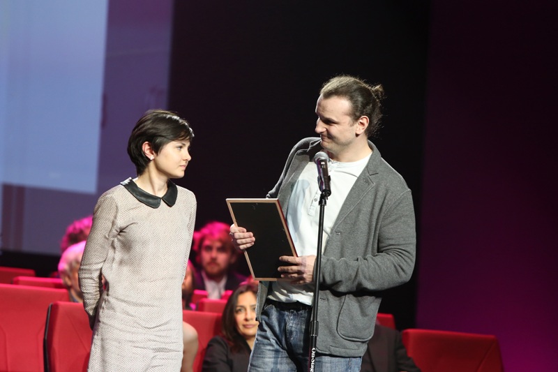 3-й Национальный кинофестиваль дебютов "Движение", закрытие, вручение наград Фонда поддержки кинопроектов P.O.V., Анна Саруханова, Светозар Головнев