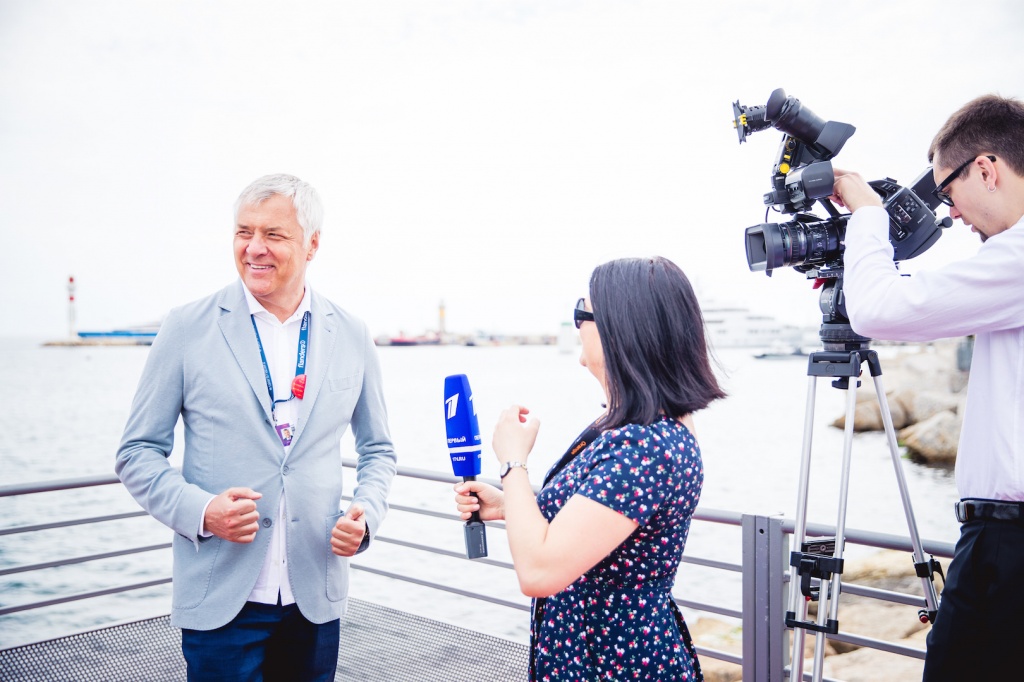 70 Каннский международный кинофестиваль, открытие Российского павильона в Village International, Вячеслав Тельнов