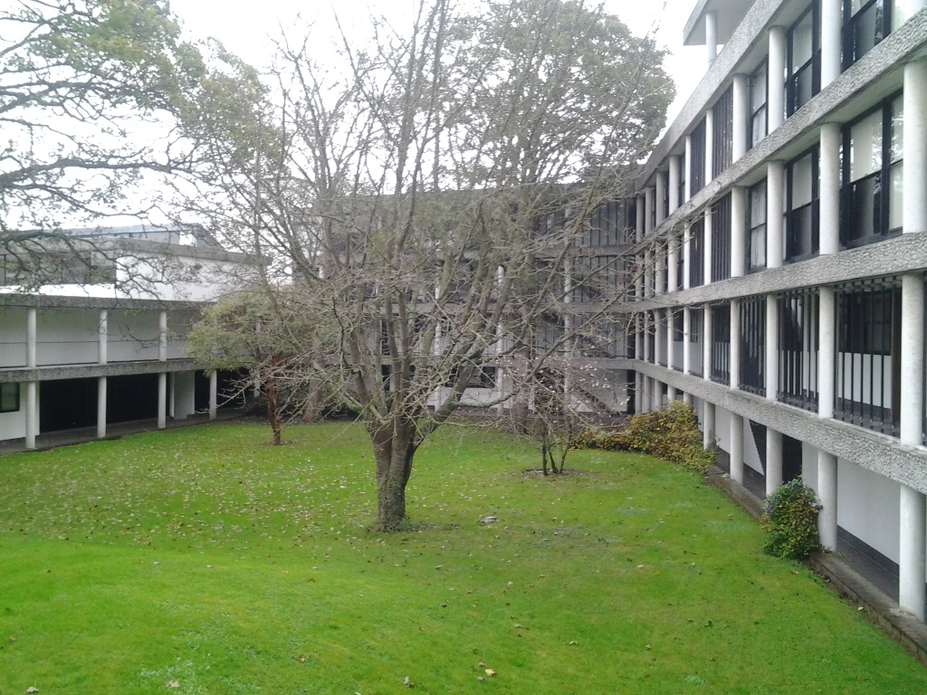 Вольфсон-колледж Оксфордского университета, где прошли показ и обсуждение фильма "Братья Ч"