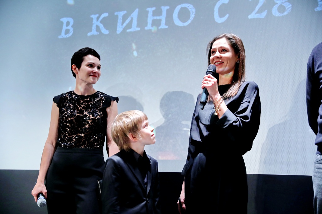 Премьера фильма "Тварь", Ольга Городецкая, Елена Лядова