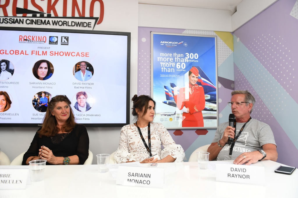 Российский павильон, панельная дискуссия Global Film Showcase