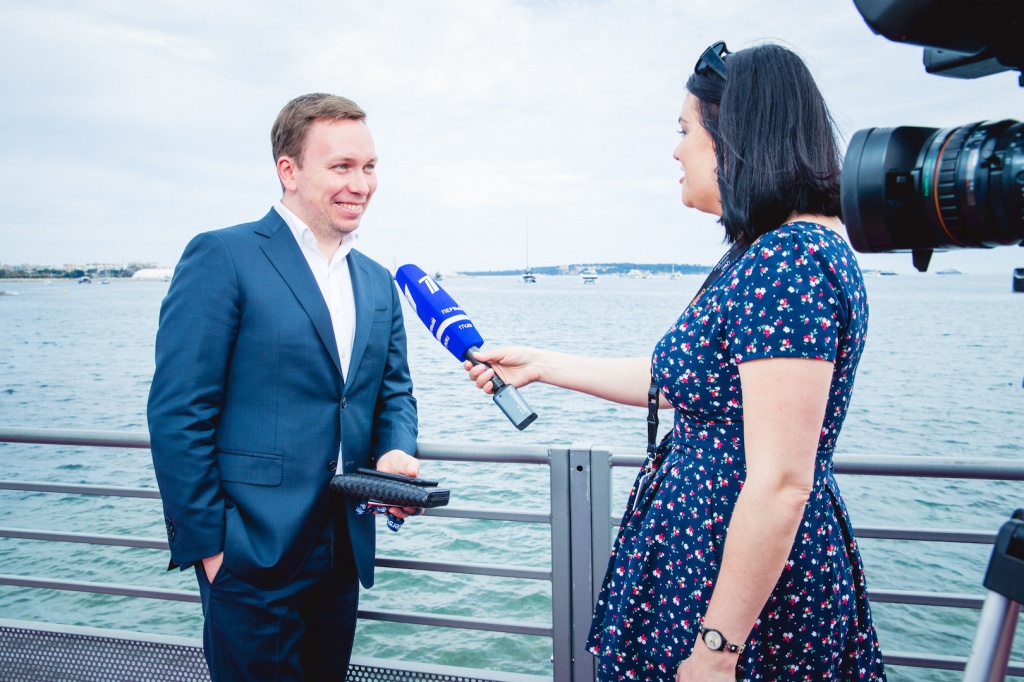 70 Каннский международный кинофестиваль, открытие Российского павильона в Village International, Владимир Филиппов