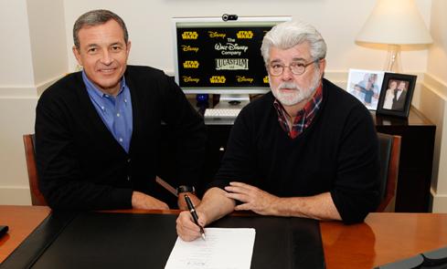 Заключение сделки о покупке студией Disney компании LucasFilm, Джордж Лукас