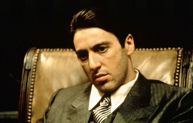 кадр из фильма "Крестный отец", Аль Пачино