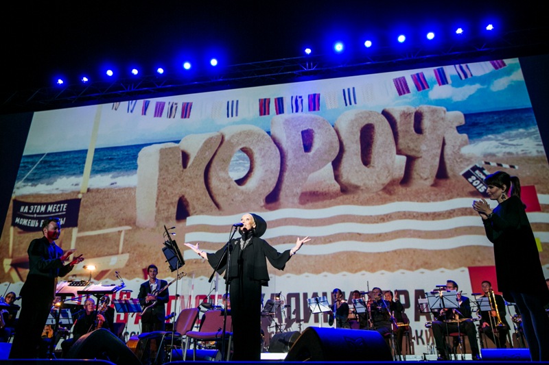 3-й Российский фестиваль короткометражного кино "Короче", закрытие, актриса Светлана Светличная