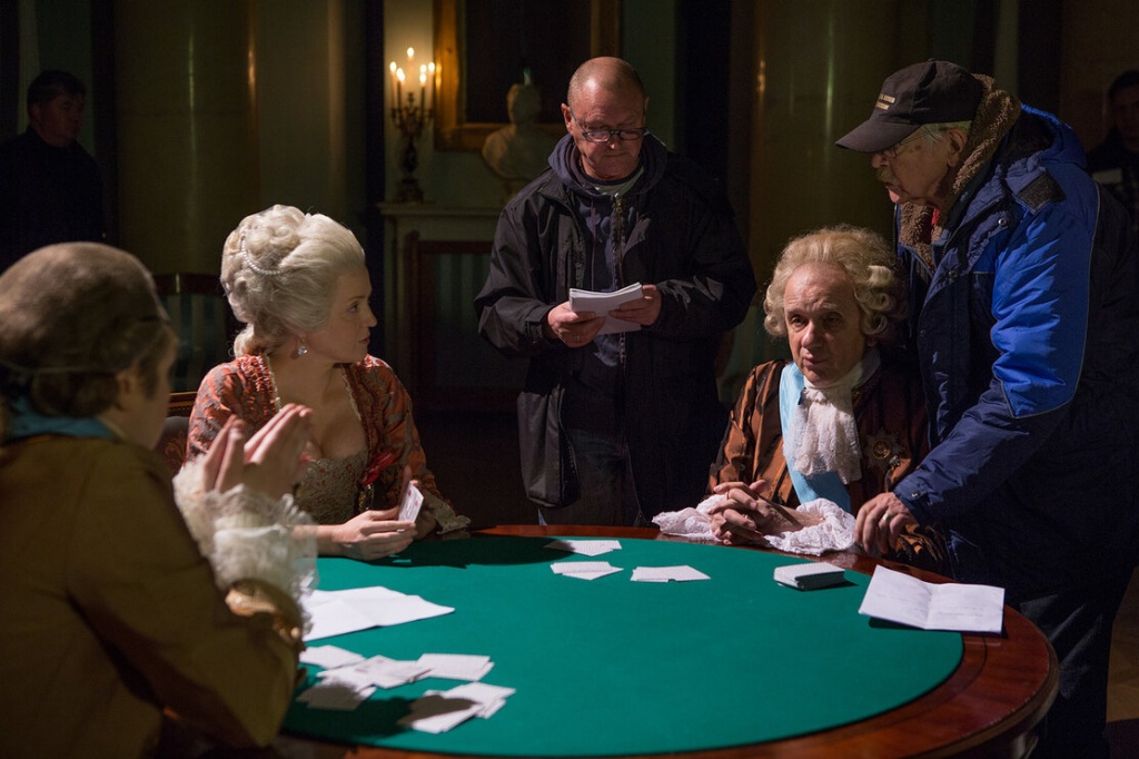 на съёмках фильма Медный всадник России