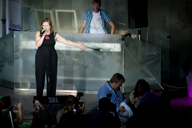 Открытие 85 Российского международного кинорынка, съемочная группа фильма "Самоубийцы", Мария Рязанцева ("Кинокия")