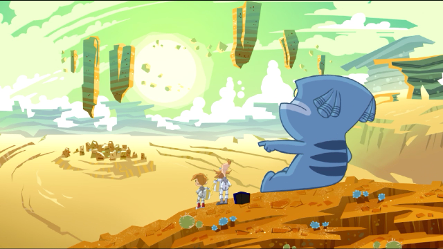 кадр из анимационного фильма "Кранты в коробочке"