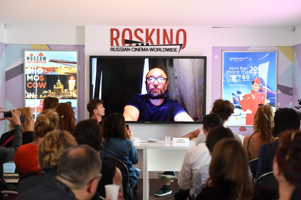 Российский павильон, презентация проекта «1968. DIGITAL», продюсер Тимур Бекмамбетов