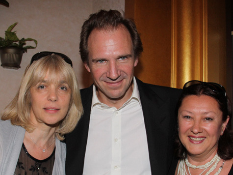 режиссер Вера Глаголева, актер Рэйф Файнс, продюсер Наталья Иванова