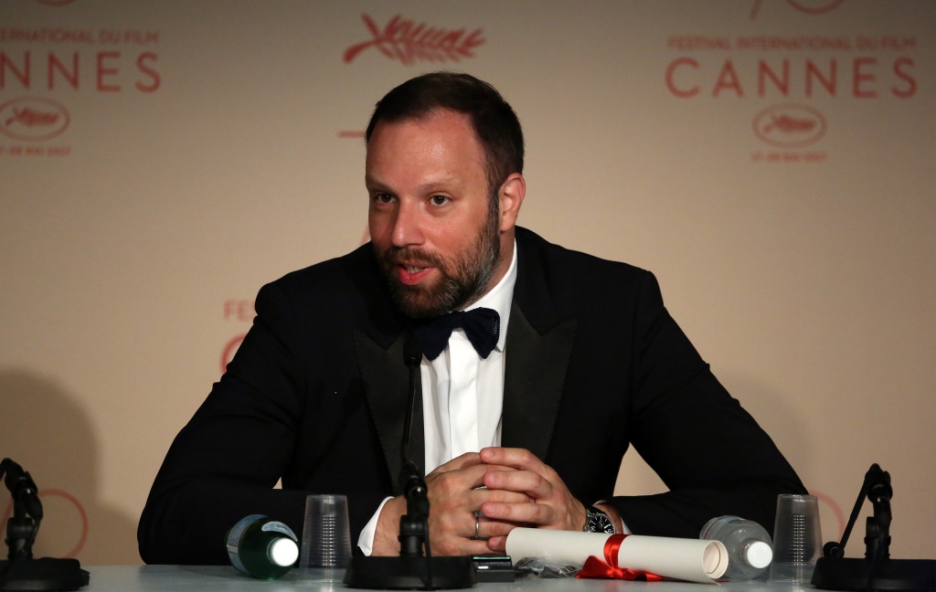 70 Каннский кинофестиваль, пресс-конференция победителей, Йоргос Лантимос (Лучший сценарий)