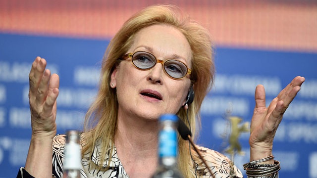 Мэрил Стрип на пресс-конференции жюри Берлинале 2016