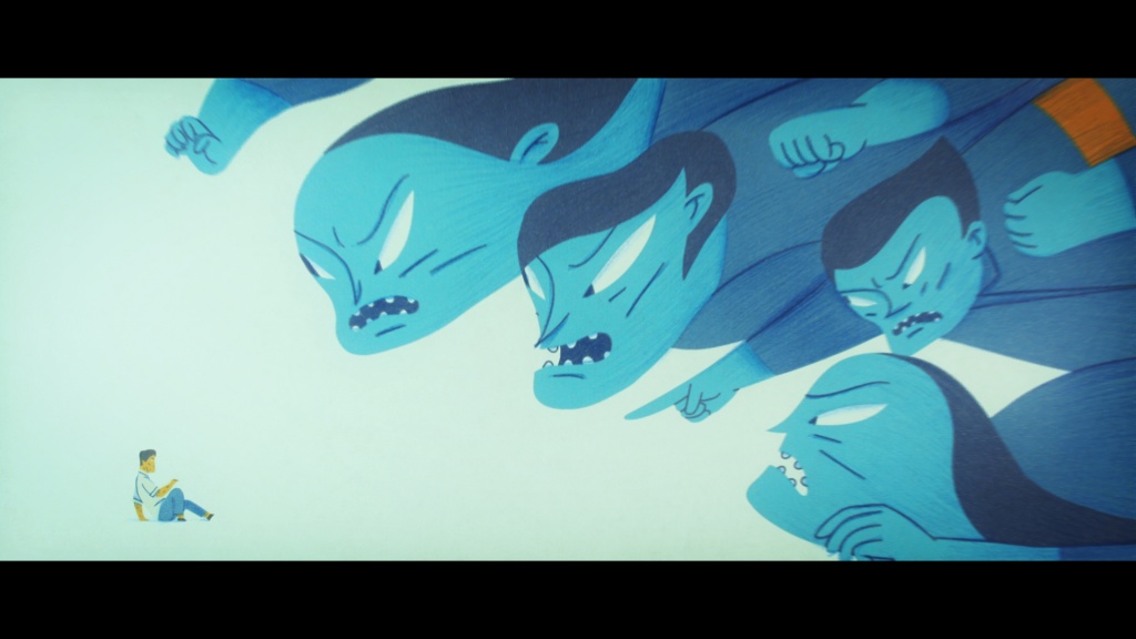 кадр из анимационного фильма Страшный суд