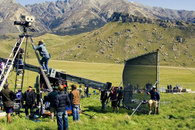 Съемки в Новой Зеландии