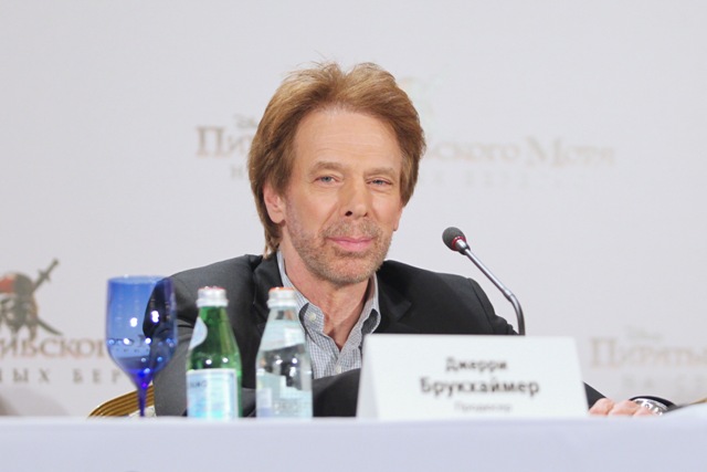 Пресс-конференция по фильму "Пираты Карибского моря: На странных берегах", продюсер Джерри Брукхаймер