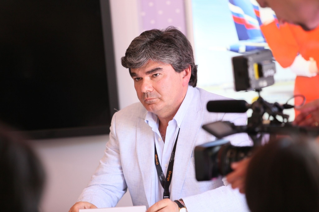 Российский павильон, презентация проектов кинокомпаний «58,5 Продакшн» и «Военфильм», продюсер Евгений Айзекович