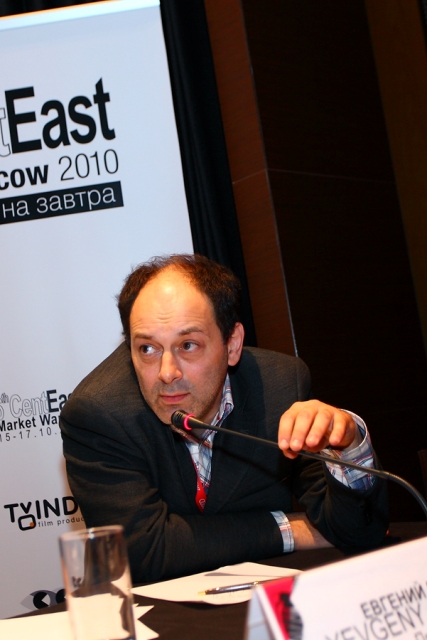 Круглый стол &laquo;Модели взаимоотношений национальных фондов поддержки кино и независимых продюсеров&raquo;, Евгений Гиндилис