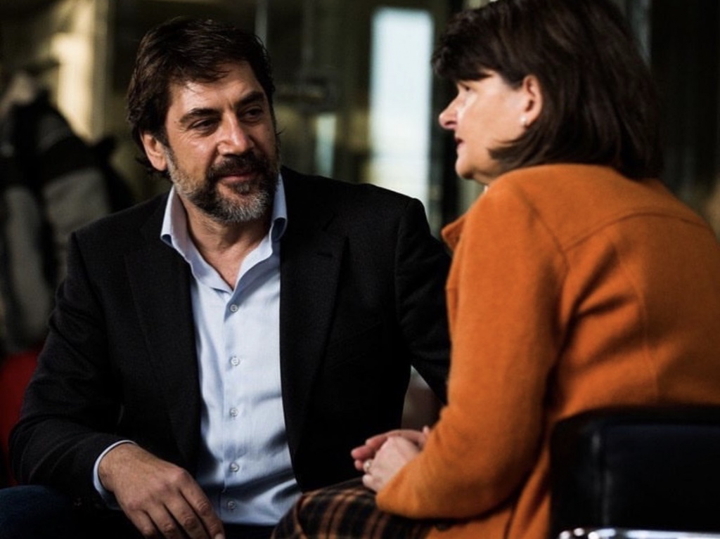 Хавьер Бардем в Парламенте Германии