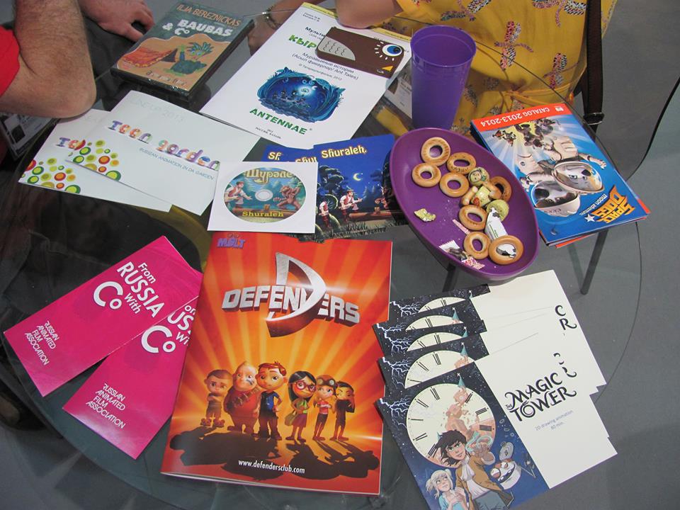 кинорынок MIFA в Анси, российский стенд