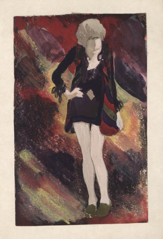 эскиз художника по костюмам Ганны Ганевской