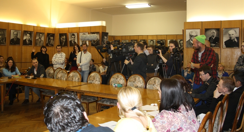 совещание по проблемам молодых кинематографистов в рамках IХ Съезда Союза кинематографистов России