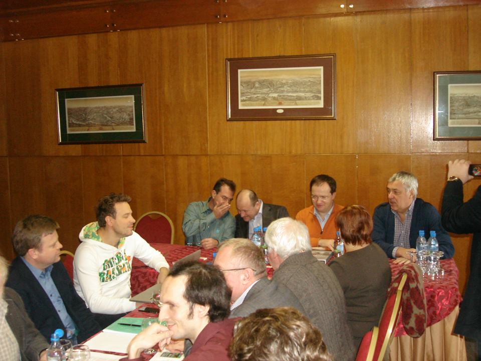 XIX Открытый российскомий фестиваль анимационного кино в Суздале, встреча аниматоров и продюсеров с Министром культуры РФ Владимиром Мединским