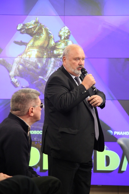 Общественные слушания о будущем Ленфильма, ректор ВГИКа Владимир Малышев