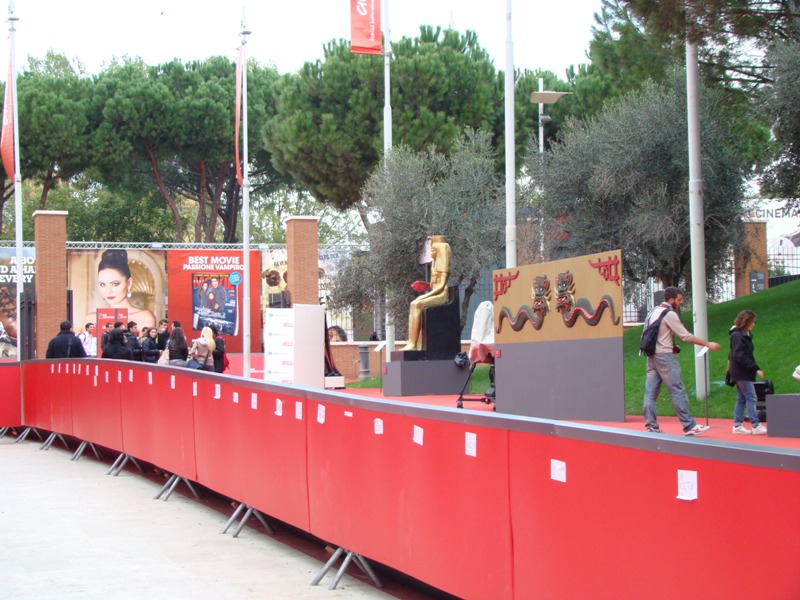 VII Римский международный фестиваль, красная дорожка