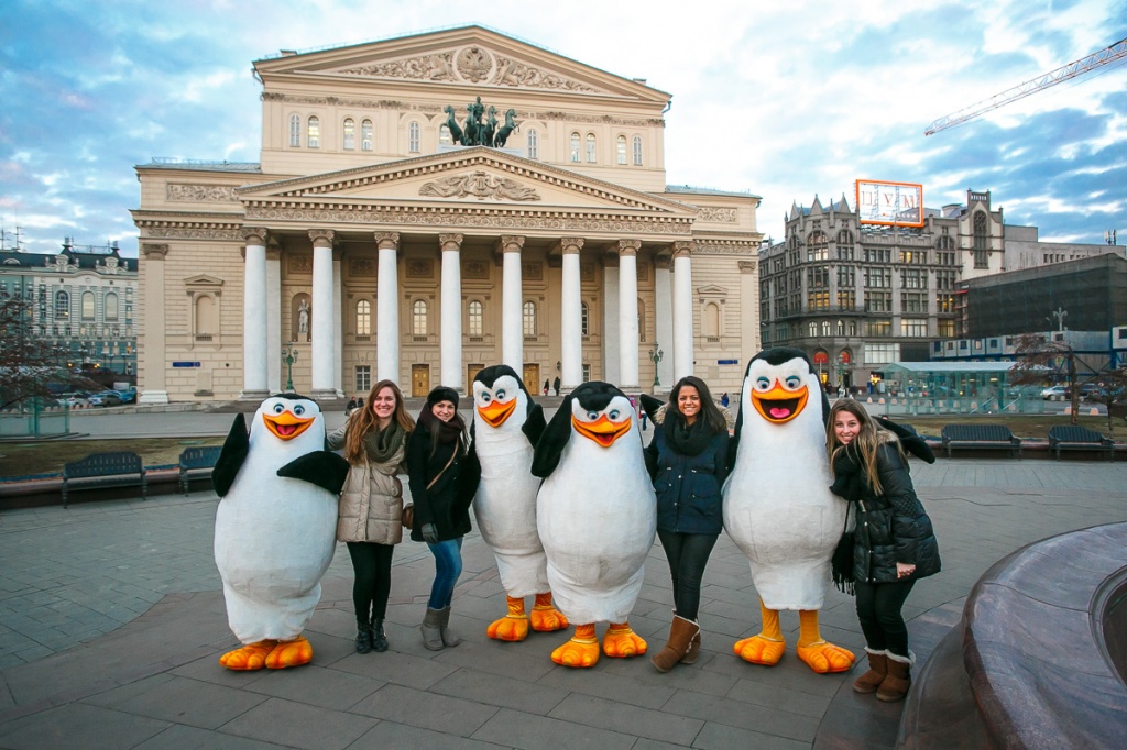 всероссийский тур «Пингвины в городе»