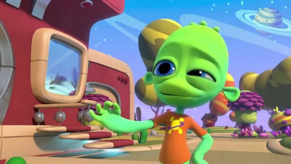 кадр из анимационного фильма "Планета Ай!"