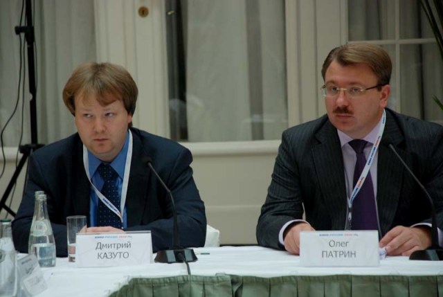 III конференция Всероссийского форума &laquo;Кино России 2020&raquo; - &laquo;Стратегия развития киноотрасли Российской Федерации&raquo;, Дмитрий Казуто и Олег Патрин