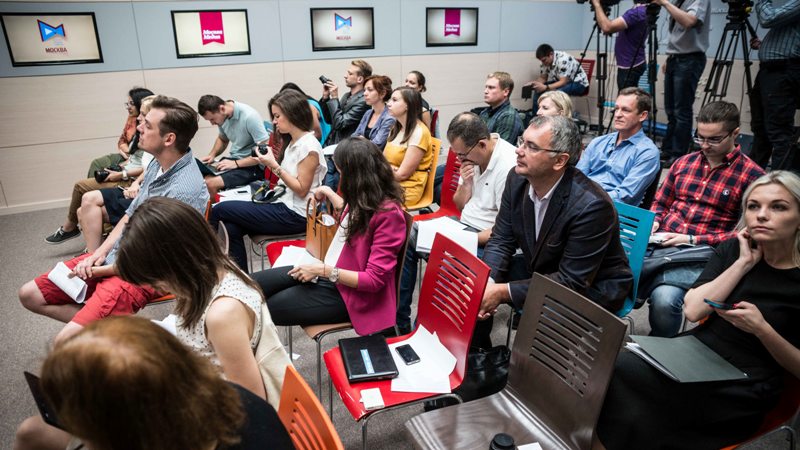 пресс-конференция IV Московского молодежного кинофестиваля "Будем жить!" (фотограф Алиса Полозова)