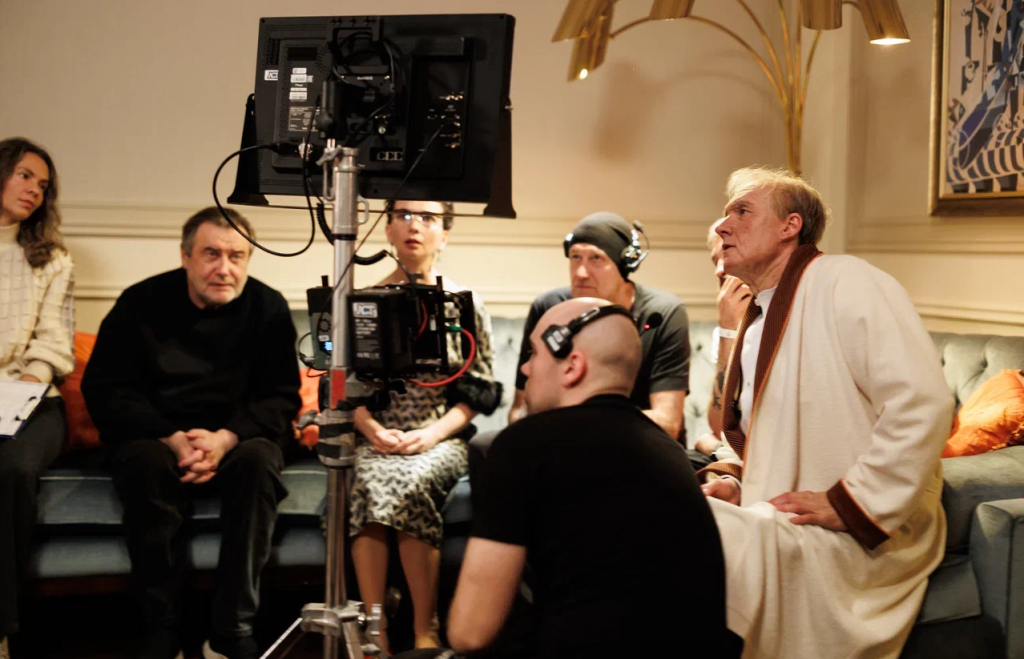 Съемки фильма Шум времени