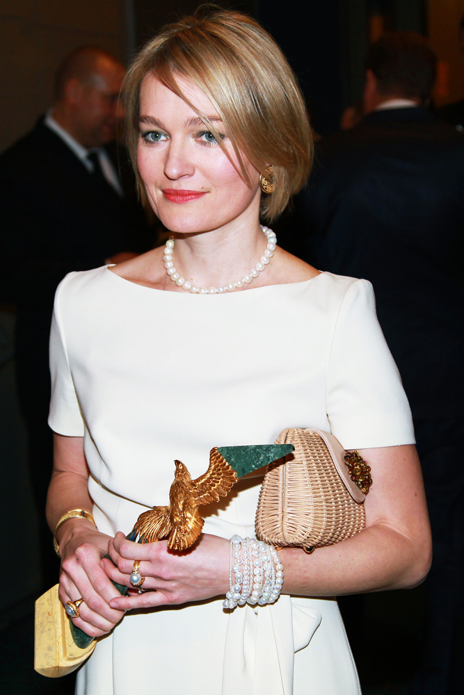 Лауреат 11 национальной кинопремии "Золотой орел" Виктория Толстоганова