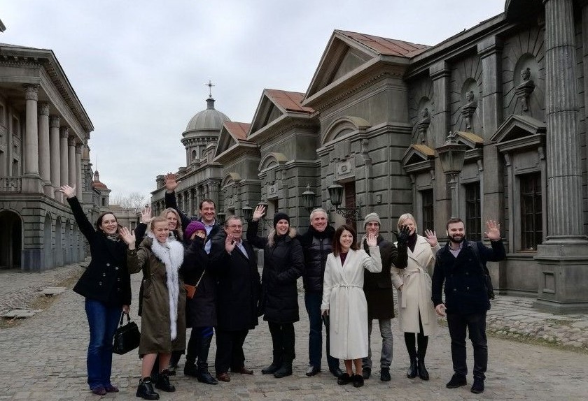 Голливудские продюсеры на Мосфильме